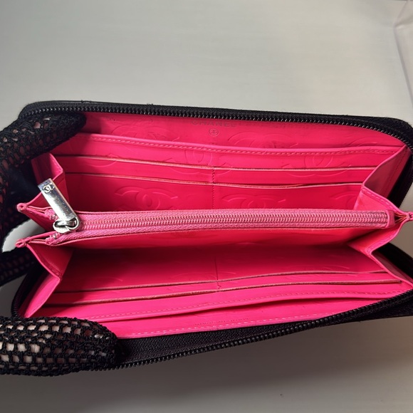 Chanel Cambon Black & Pink Zippy Wallet with Box & Dustbag! - Picture 7 of 15